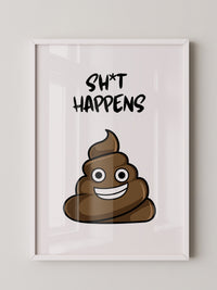 Smiley Haufen Cartoon Stil