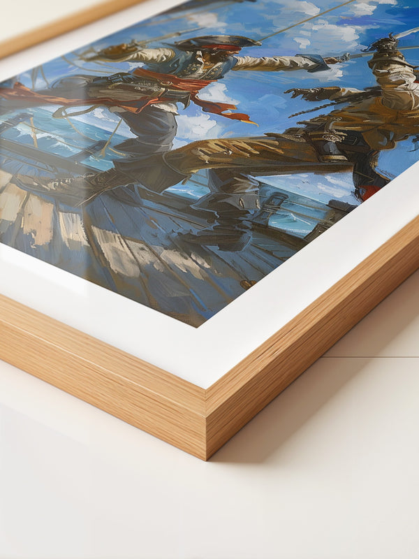 Piratenduell auf hoher See