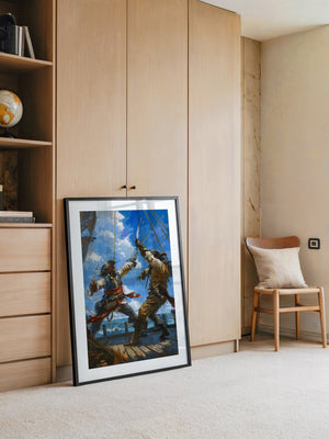 Piratenduell auf hoher See