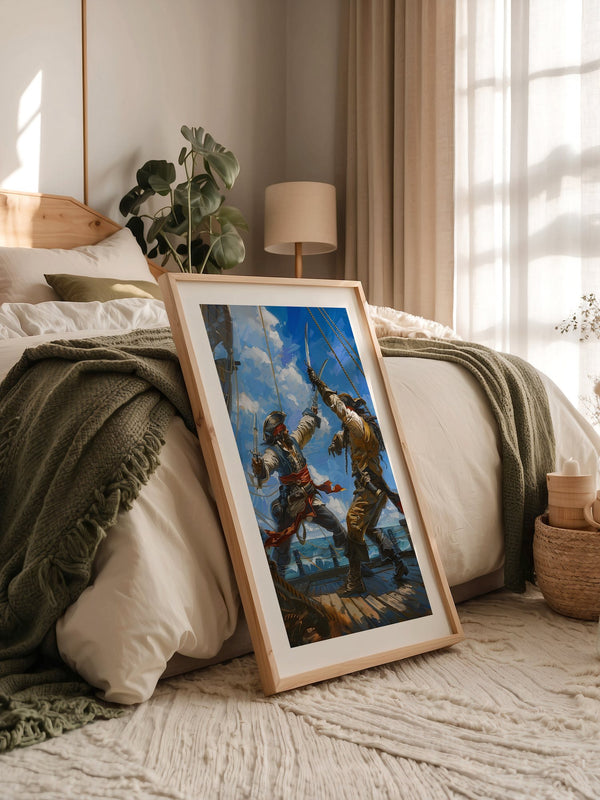 Piratenduell auf hoher See