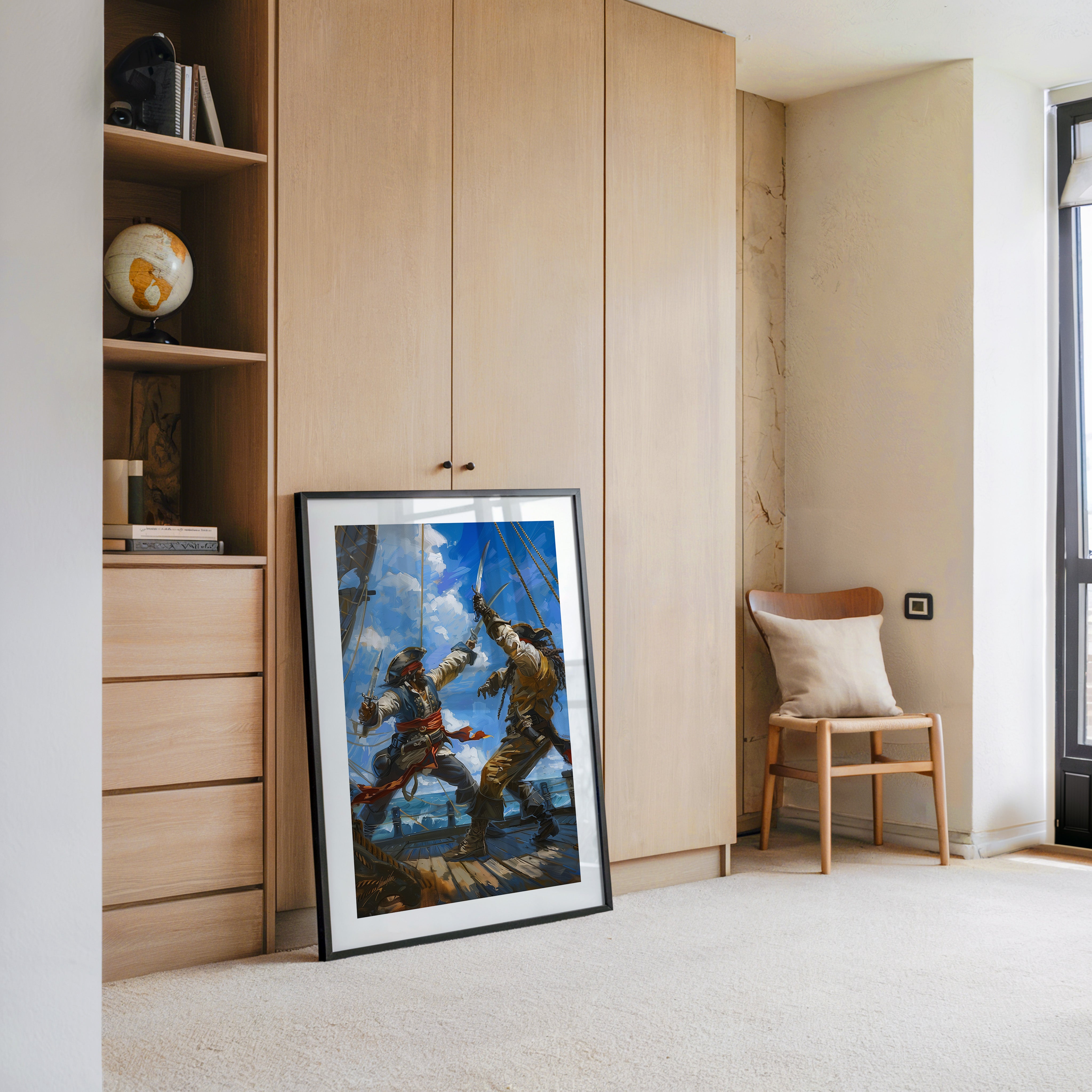 Piratenduell auf hoher See