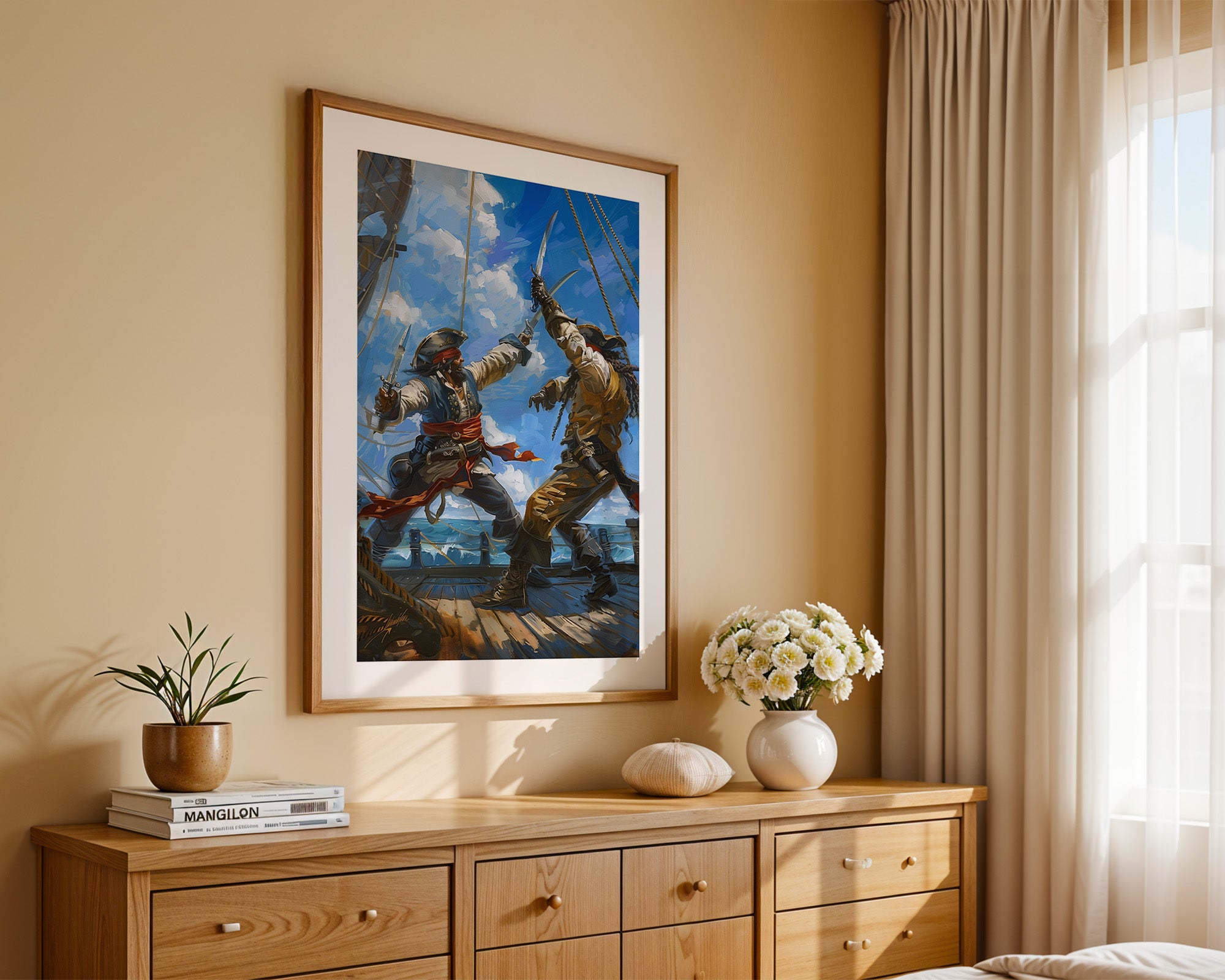 Piratenduell auf hoher See