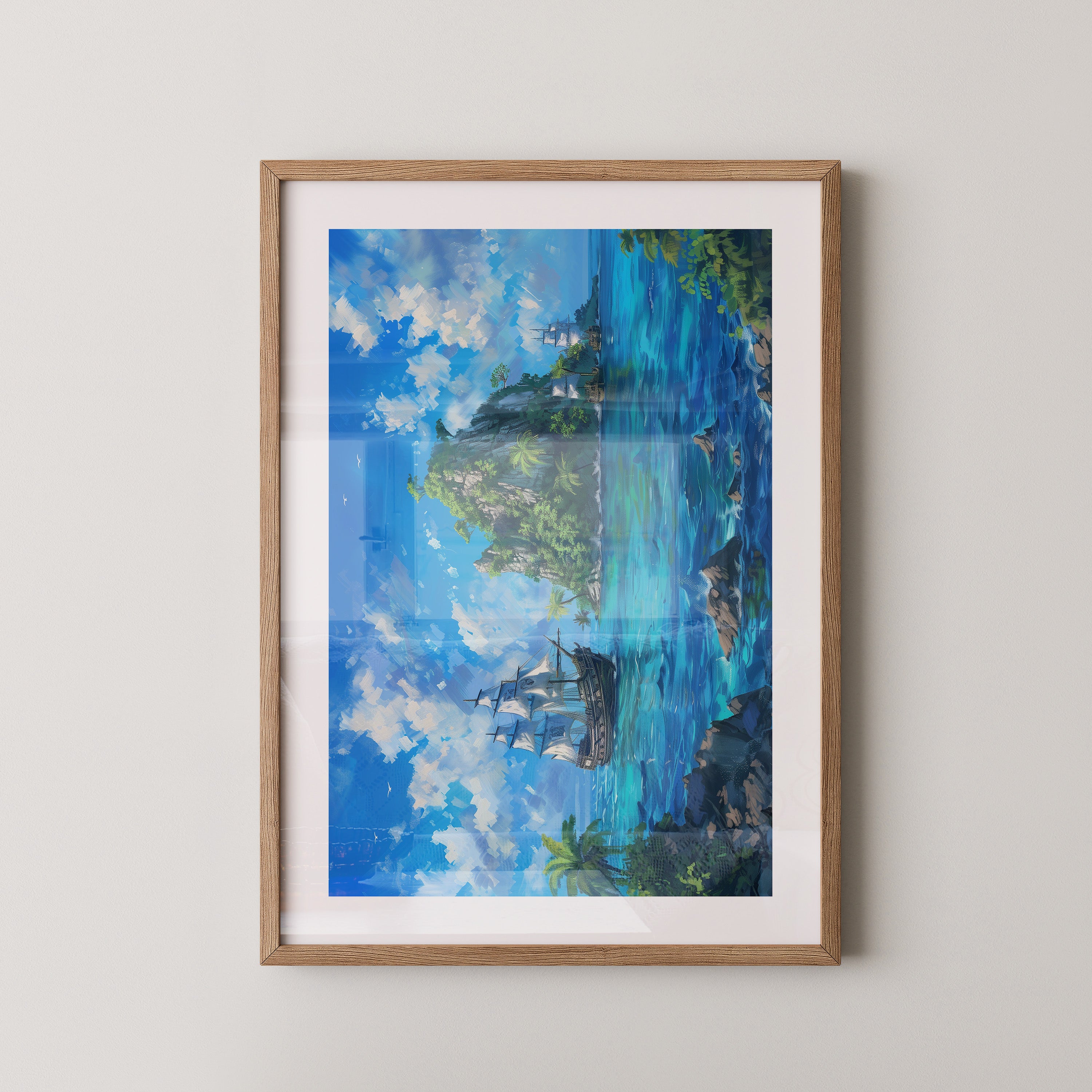 Segelschiff Insel Meeresklang