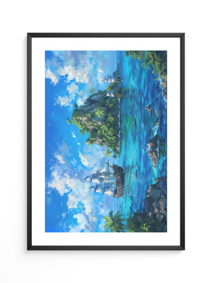 Segelschiff Insel Meeresklang