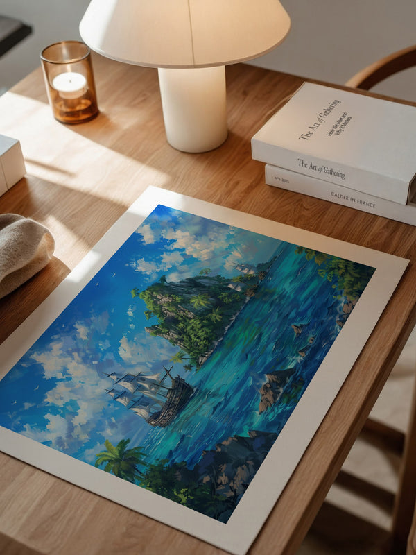 Segelschiff Insel Meeresklang