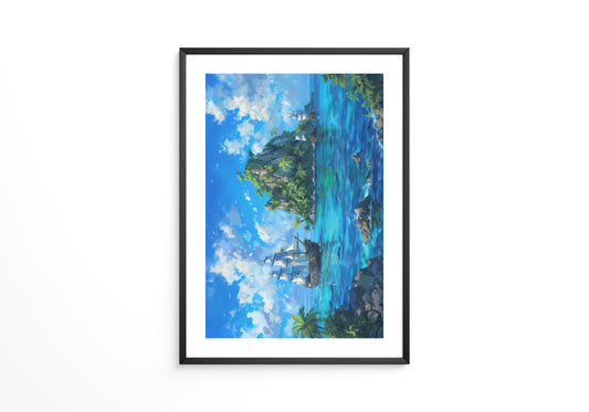 Segelschiff Insel Meeresklang