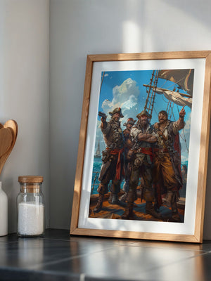 Piratenteam Heldenhaftes Abenteuer