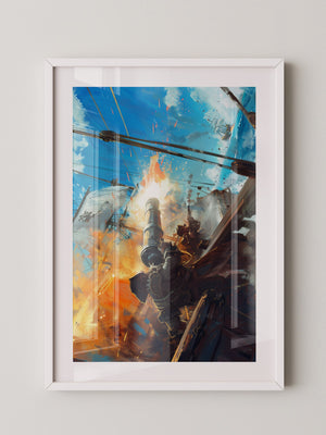 Piratenkanone Feuer Action