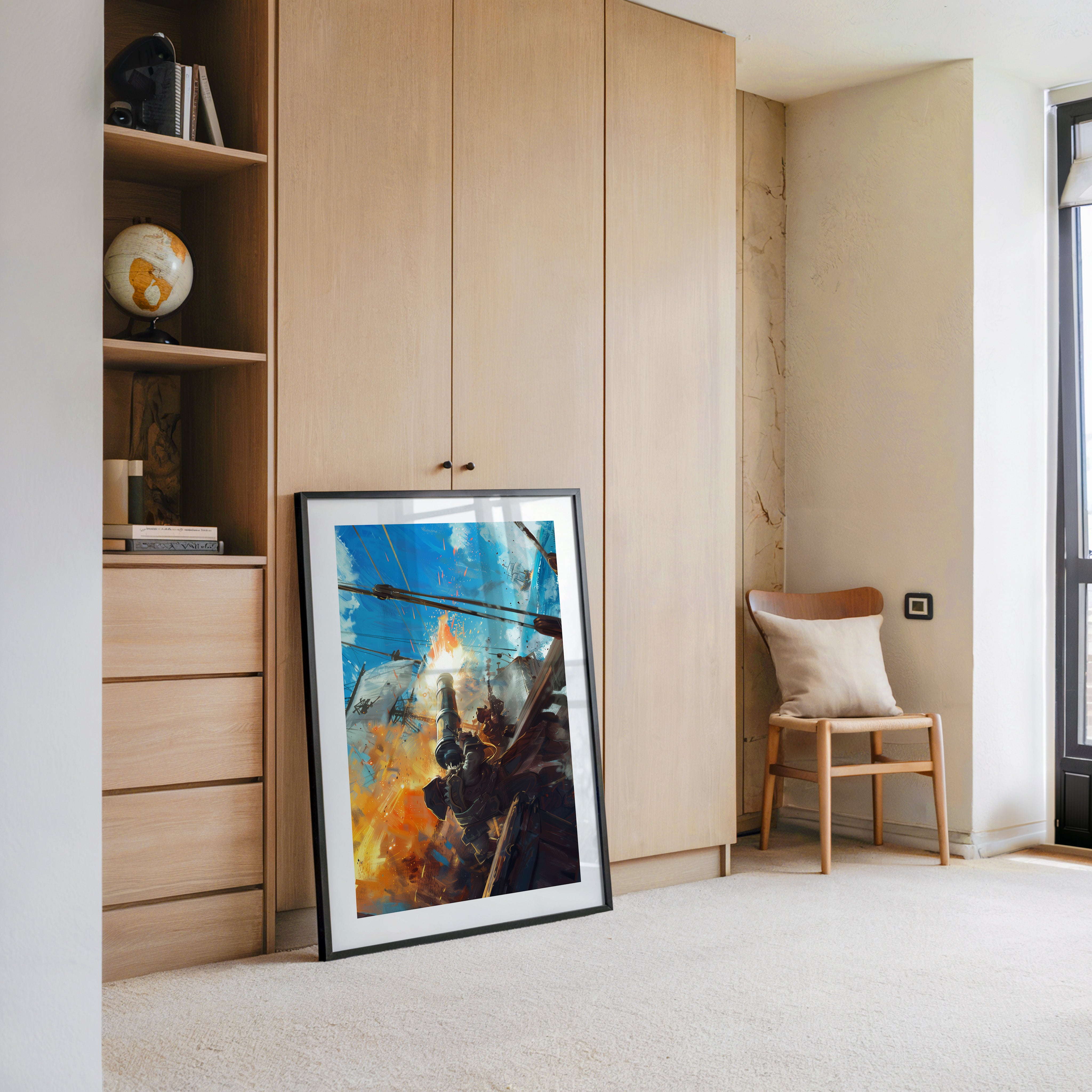 Piratenkanone Feuer Action