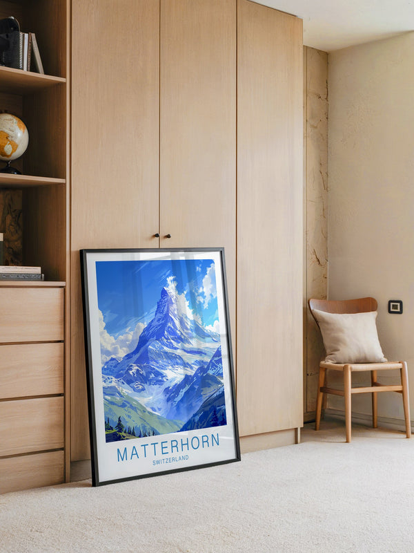 Matterhorn Berg Panorama Art