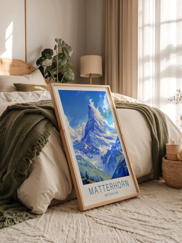 Matterhorn Berg Panorama Art