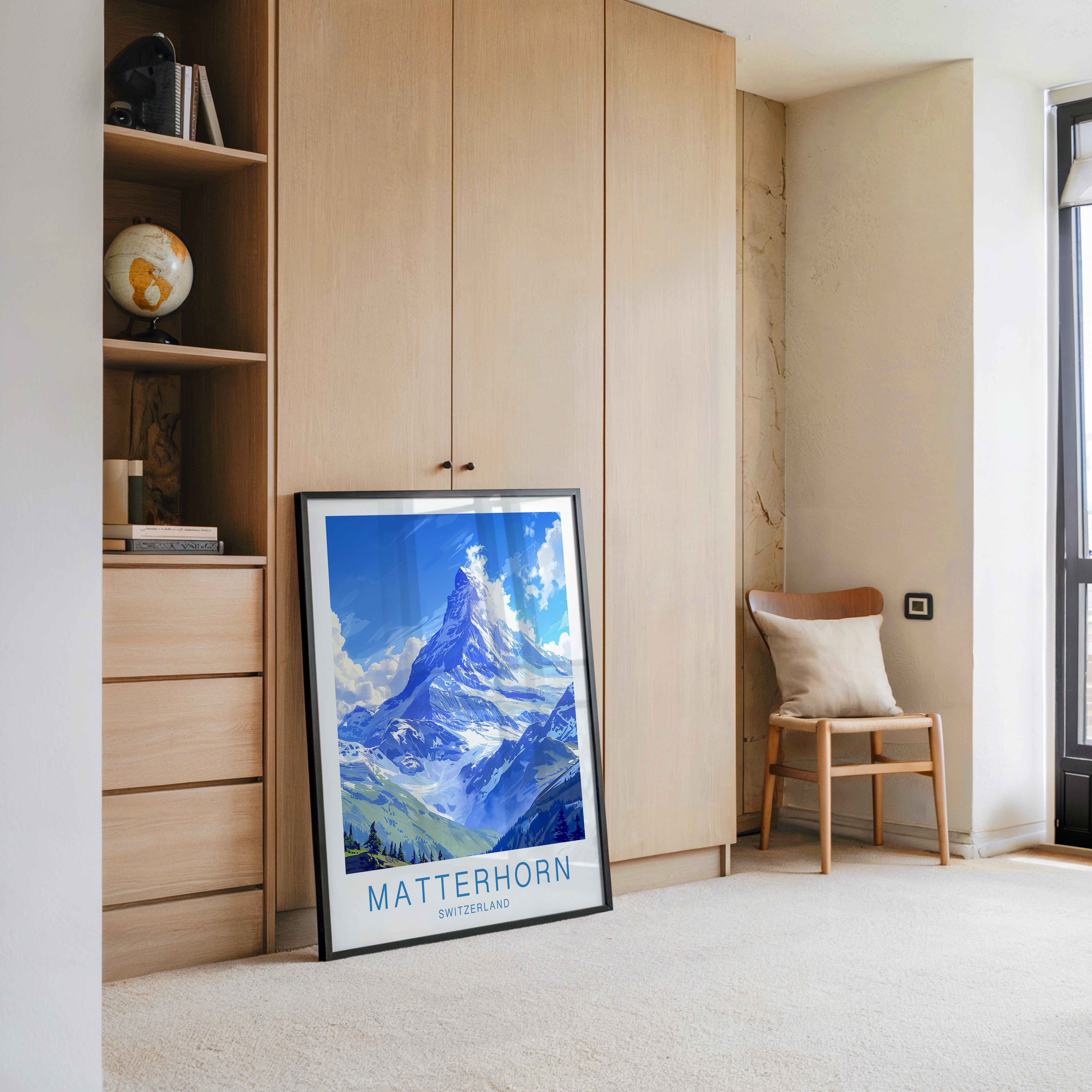 Matterhorn Berg Panorama Art