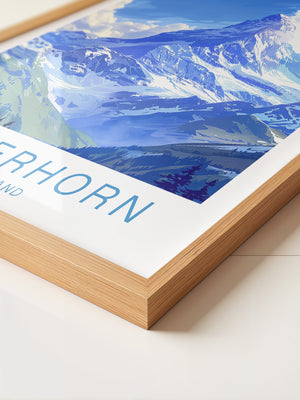 Matterhorn Berg Panorama Art