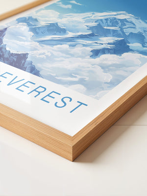 Everest Landschaft Himmelblau