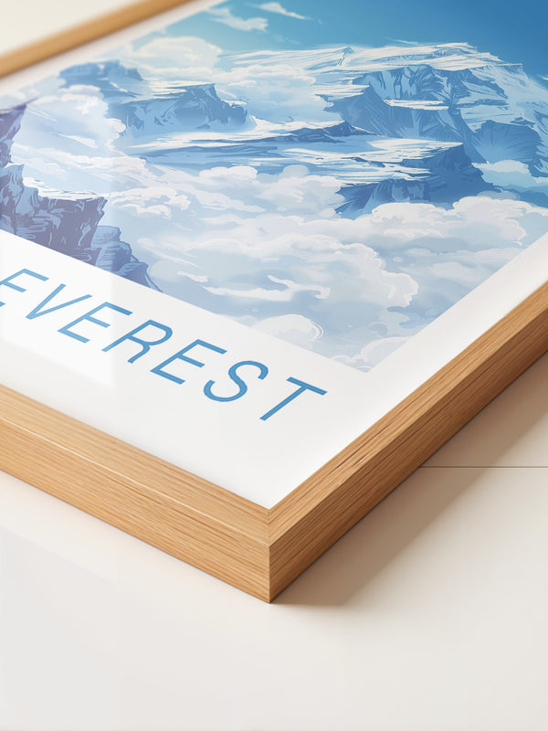 Everest Landschaft Himmelblau