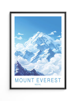 Everest Landschaft Himmelblau