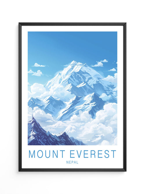 Everest Landschaft Himmelblau
