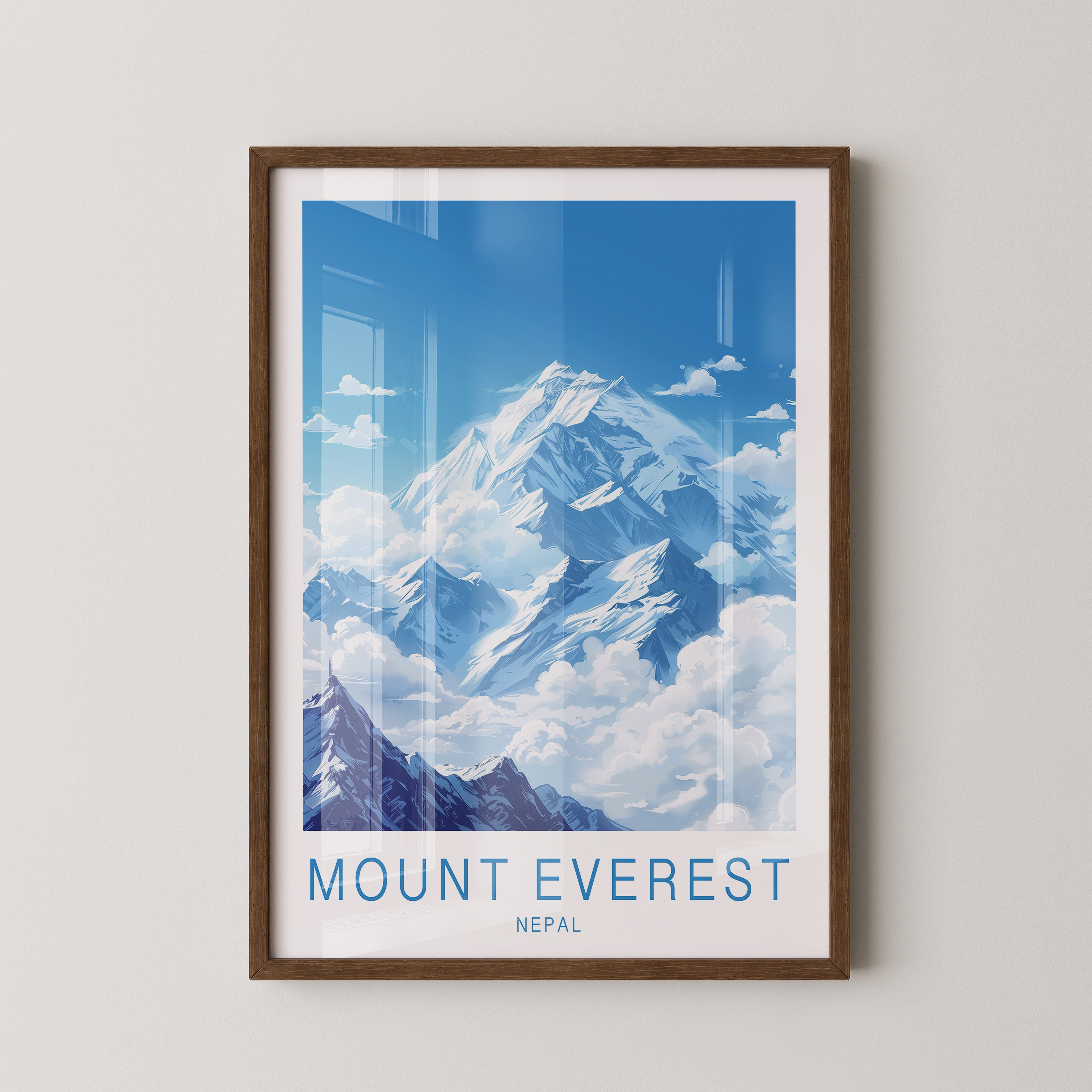 Everest Landschaft Himmelblau