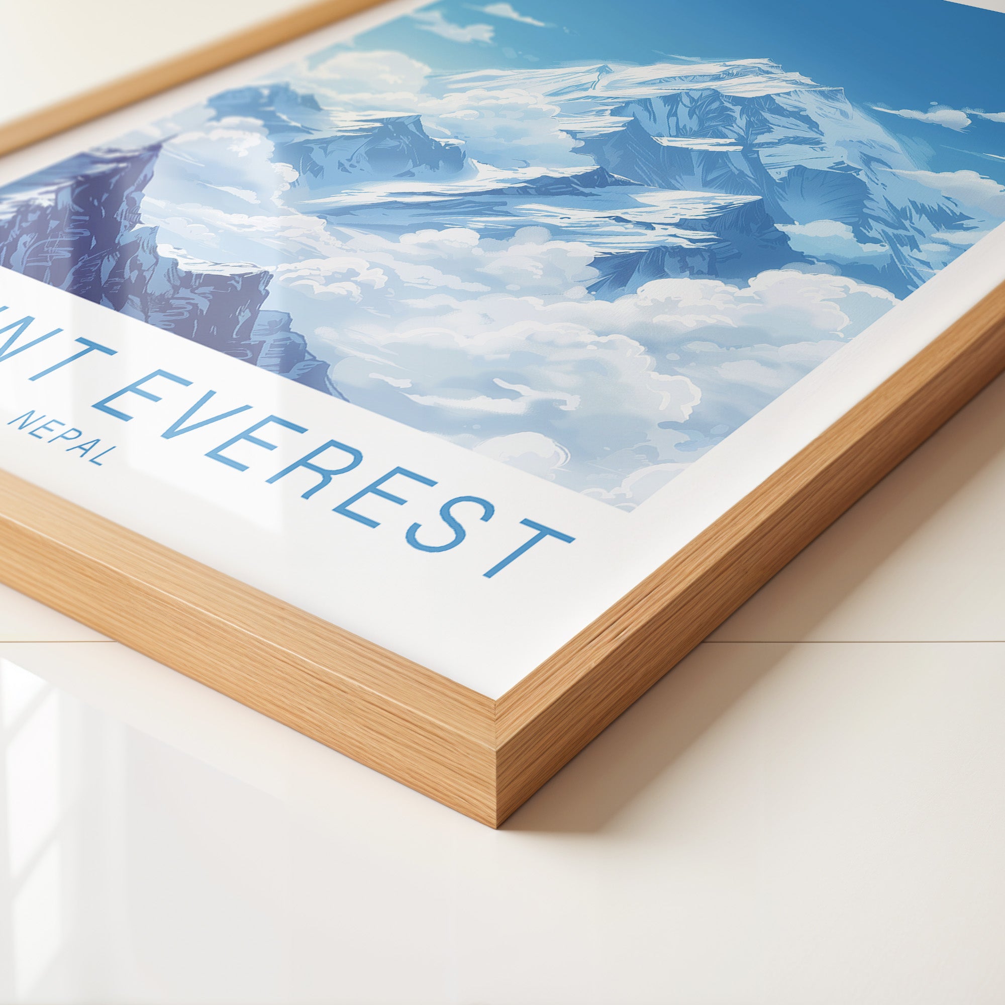 Everest Landschaft Himmelblau