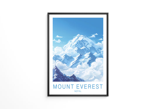 Everest Landschaft Himmelblau