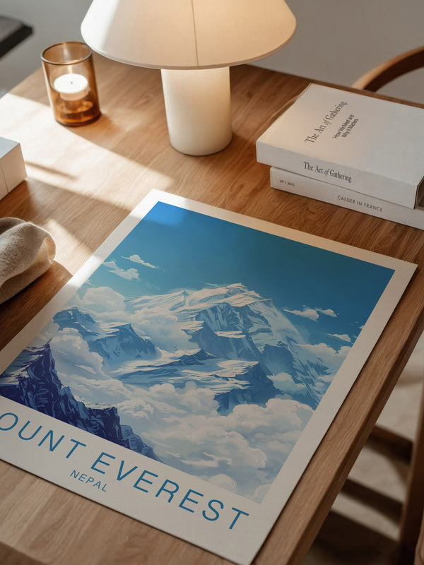Everest Landschaft Himmelblau