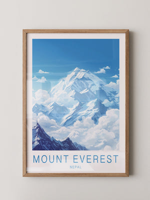 Everest Landschaft Himmelblau