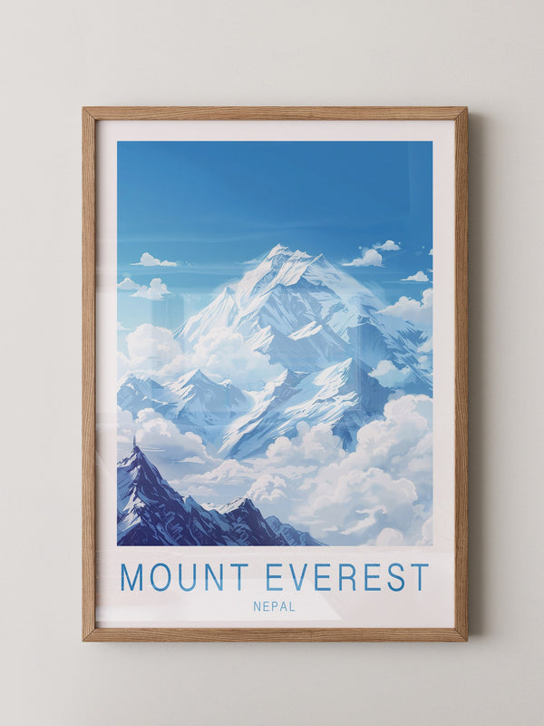 Everest Landschaft Himmelblau