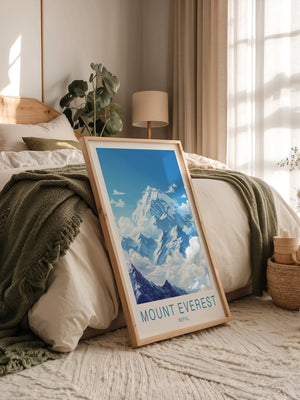 Everest Landschaft Himmelblau