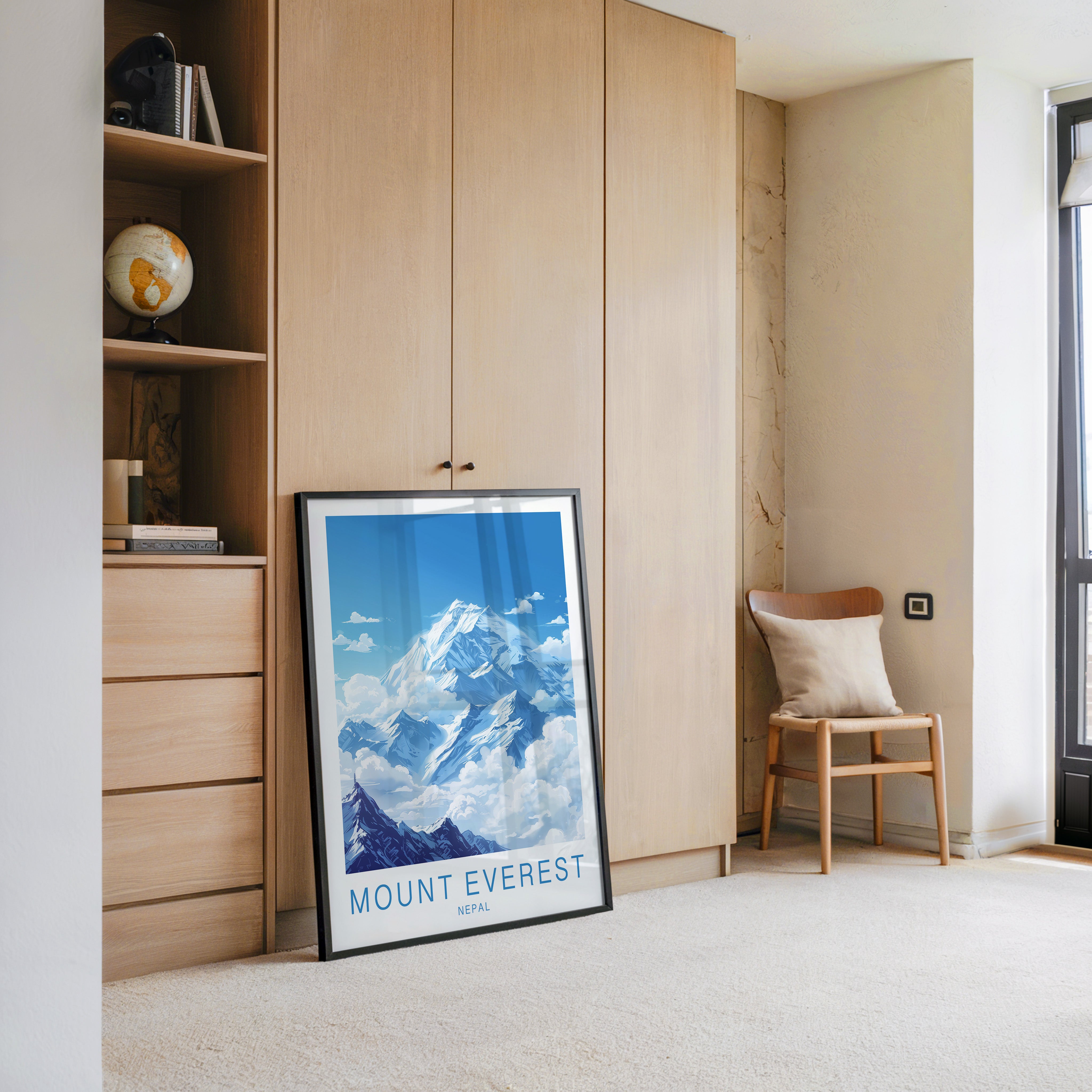 Everest Landschaft Himmelblau