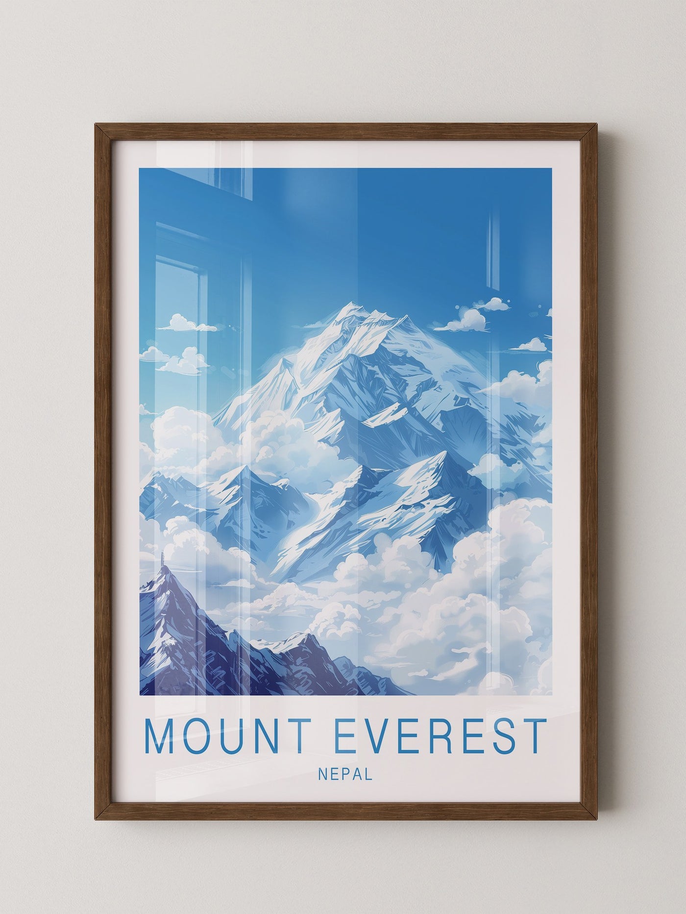Everest Landschaft Himmelblau