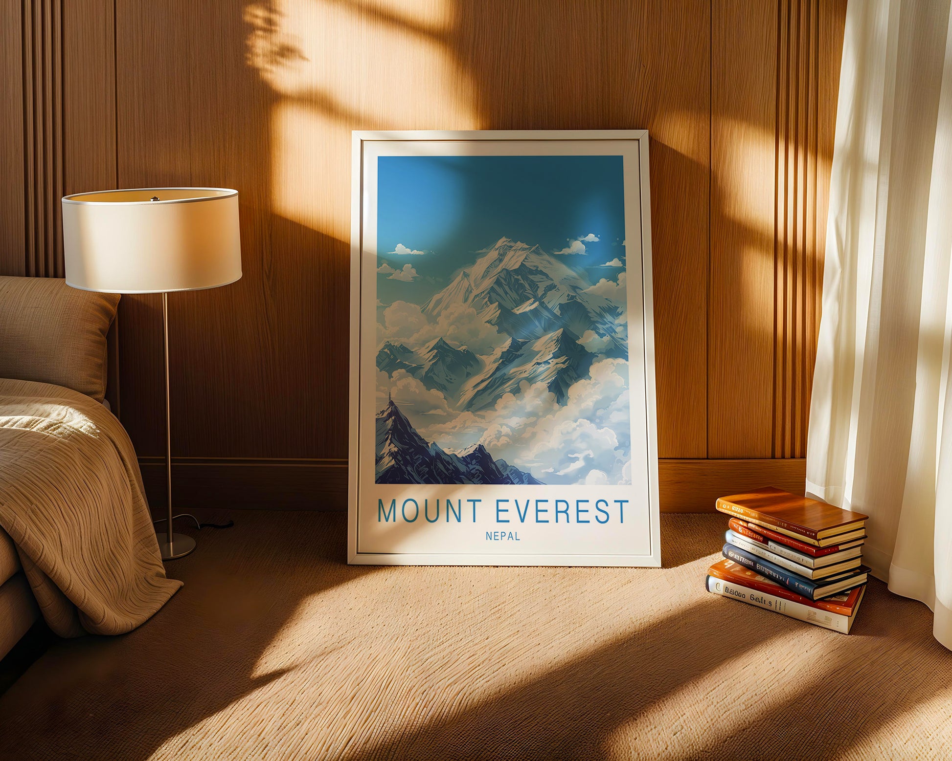 Everest Landschaft Himmelblau