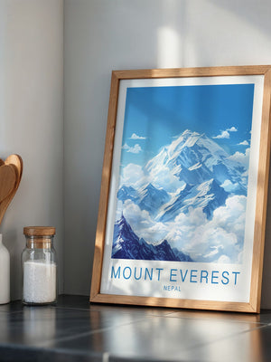 Everest Landschaft Himmelblau