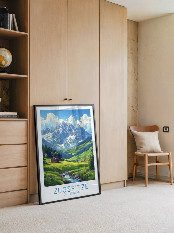Zugspitze Idylle Berglandschaft