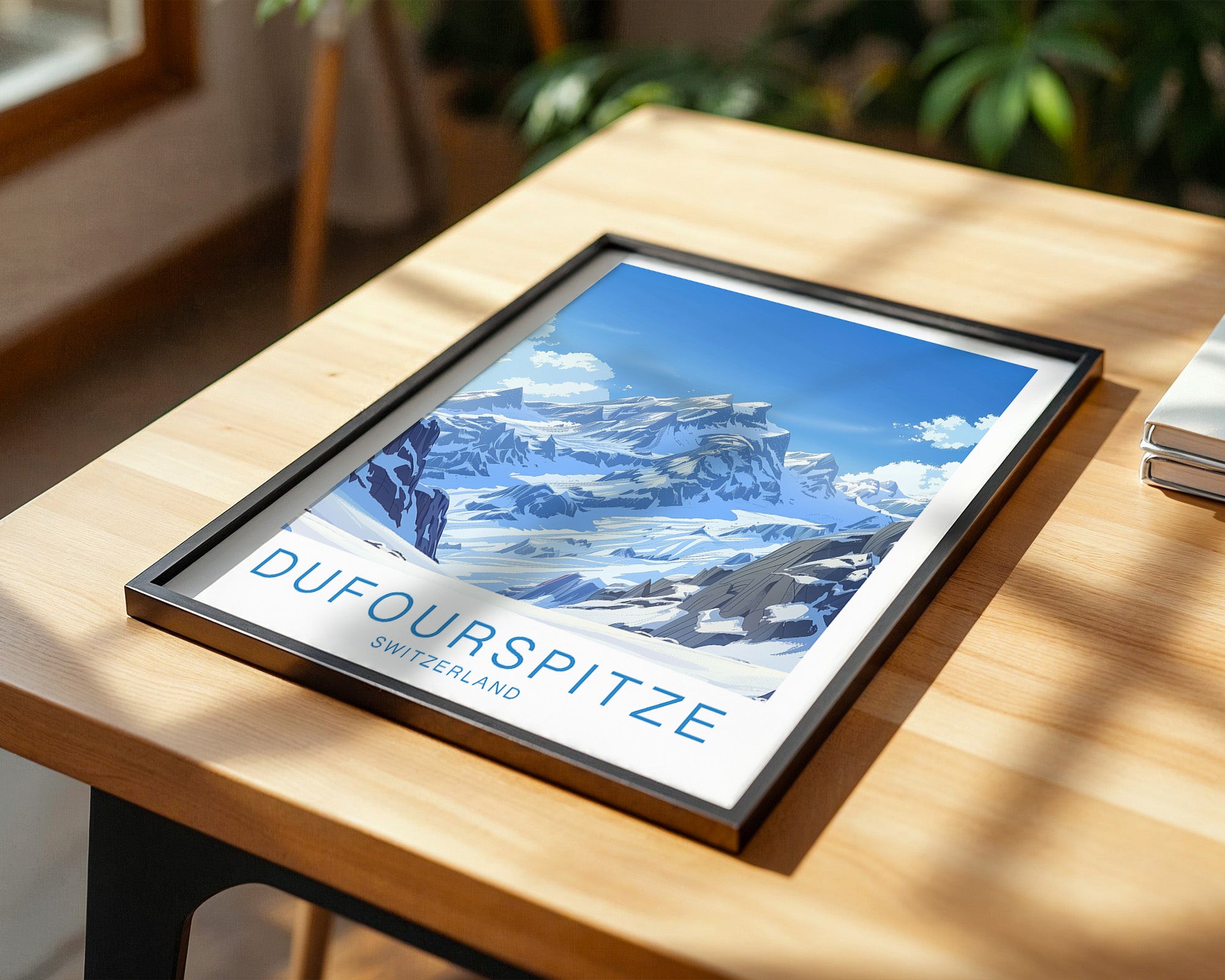 Bergpanorama Schnee Skyline