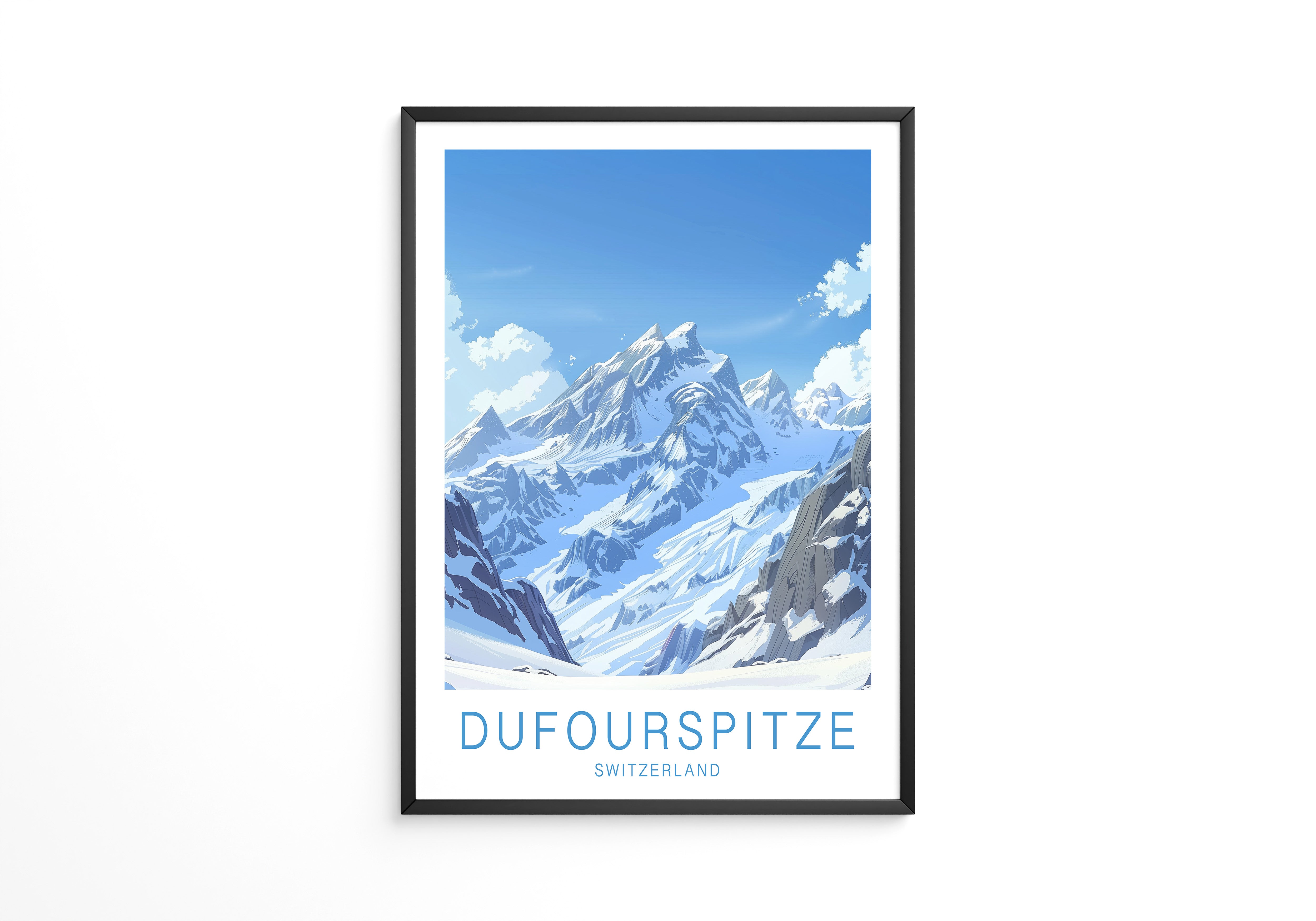 Bergpanorama Schnee Skyline