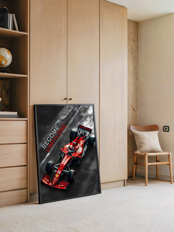 Rennwagen Rot Dynamik