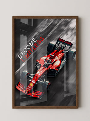 Rennwagen Rot Dynamik