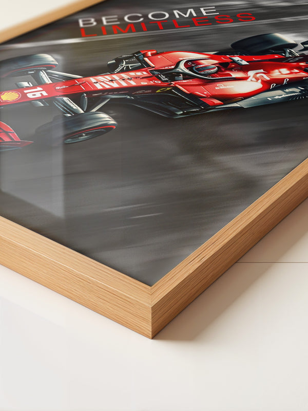 Rennwagen Rot Dynamik