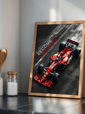 Rennwagen Rot Dynamik