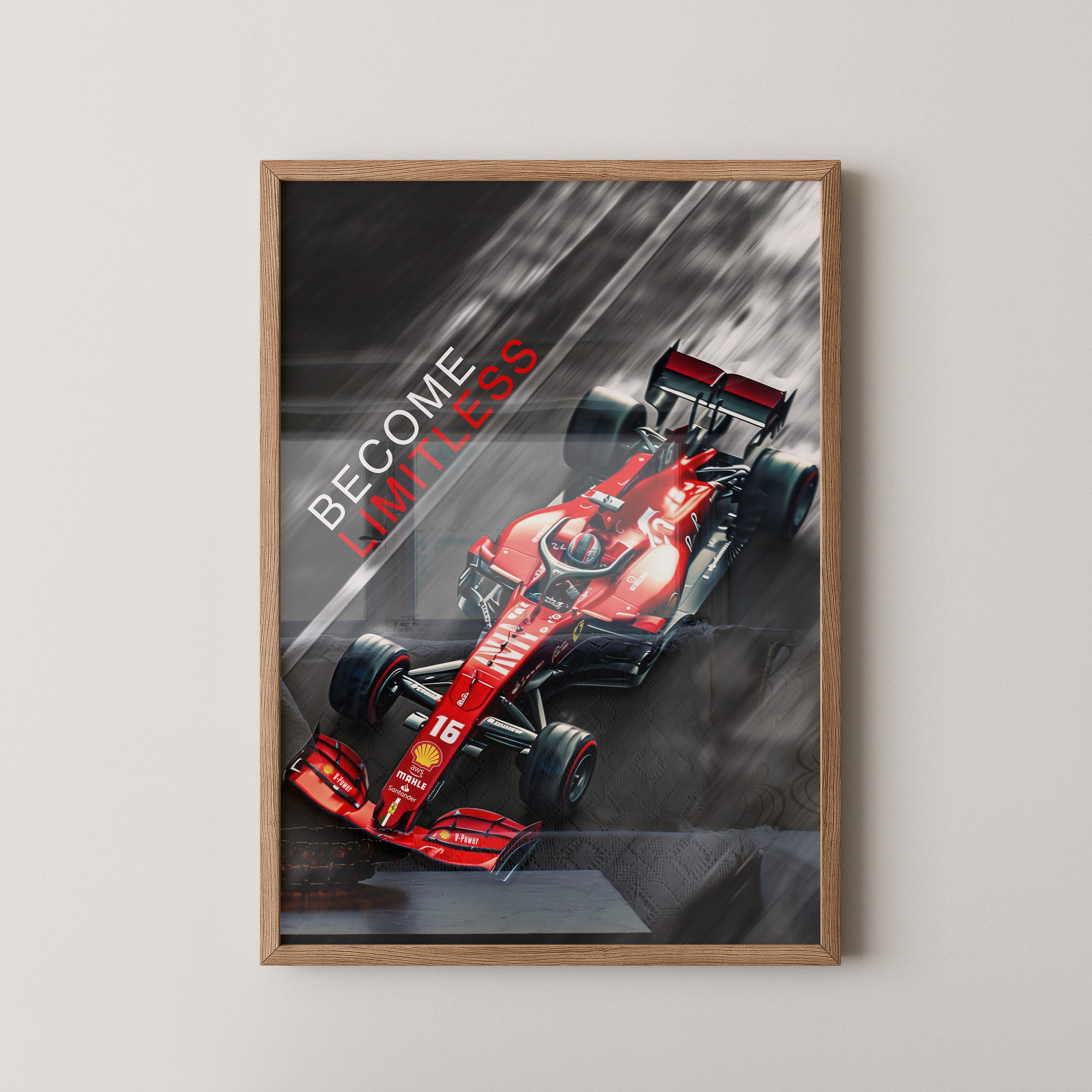 Rennwagen Rot Dynamik