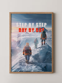 Bergsteiger Schnee Abenteuer