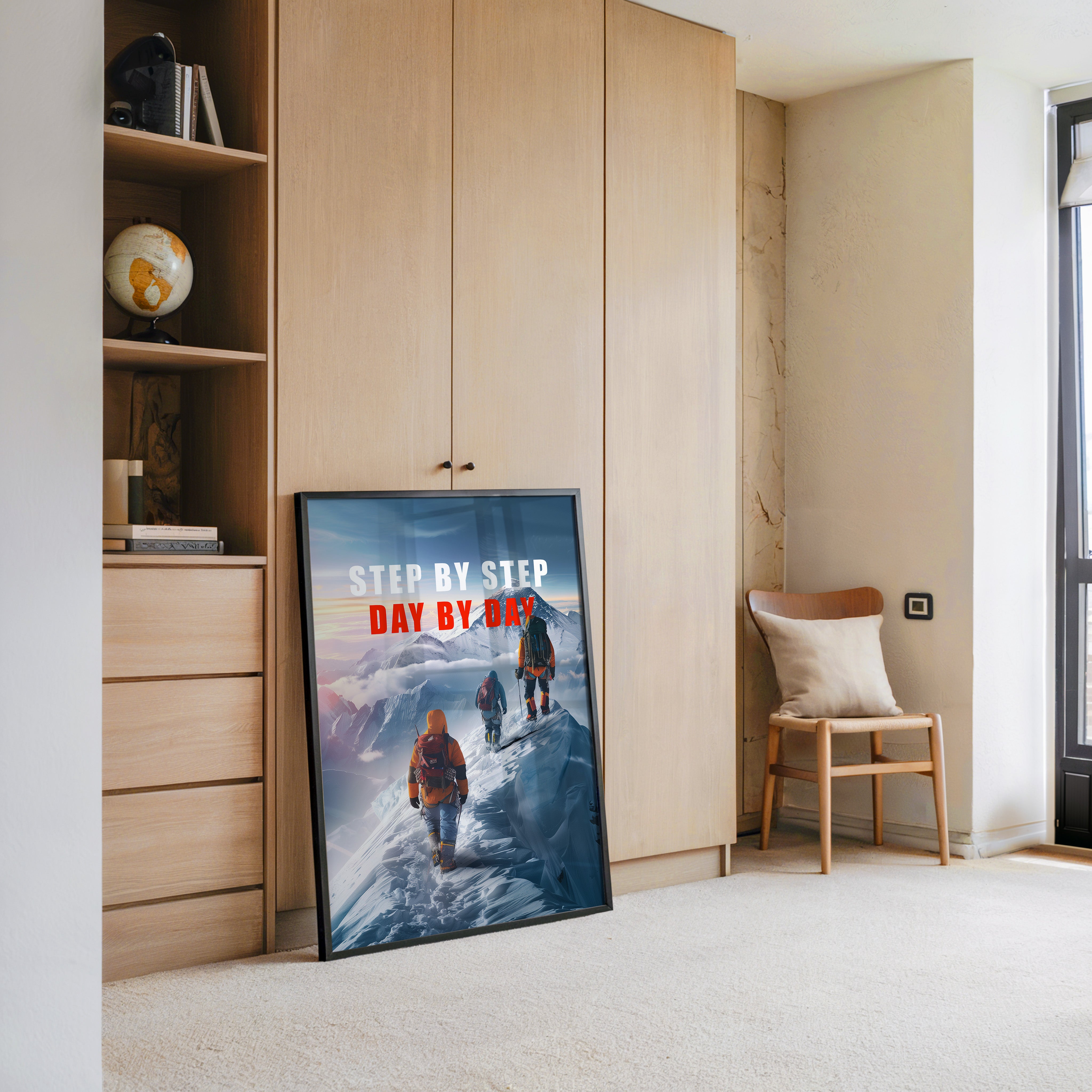 Bergsteiger Schnee Abenteuer