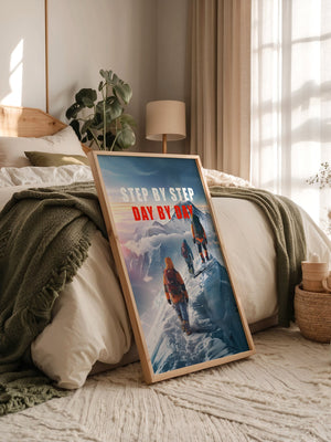 Bergsteiger Schnee Abenteuer