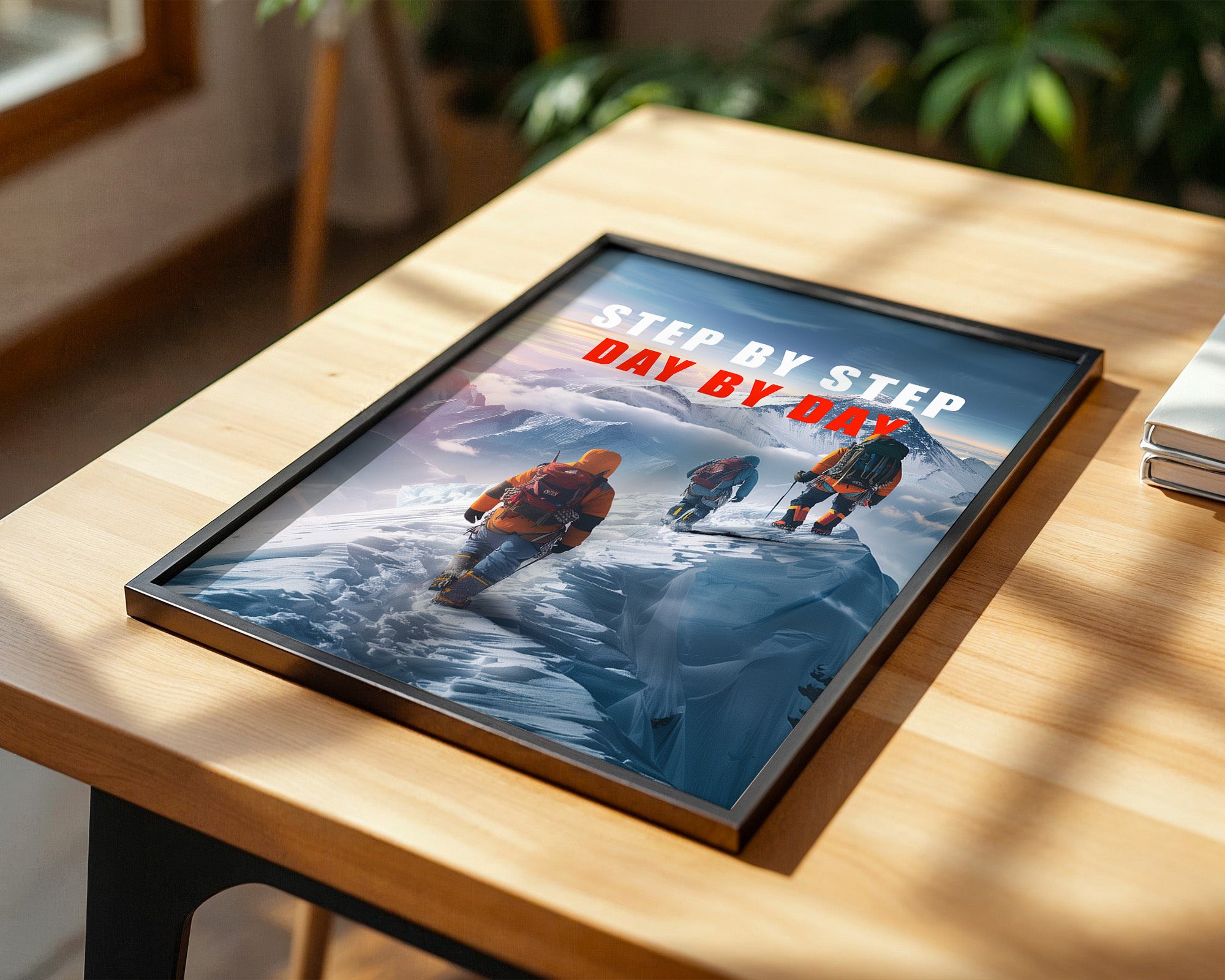 Bergsteiger Schnee Abenteuer