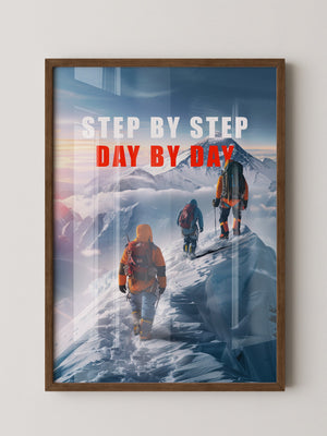 Bergsteiger Schnee Abenteuer