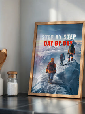 Bergsteiger Schnee Abenteuer