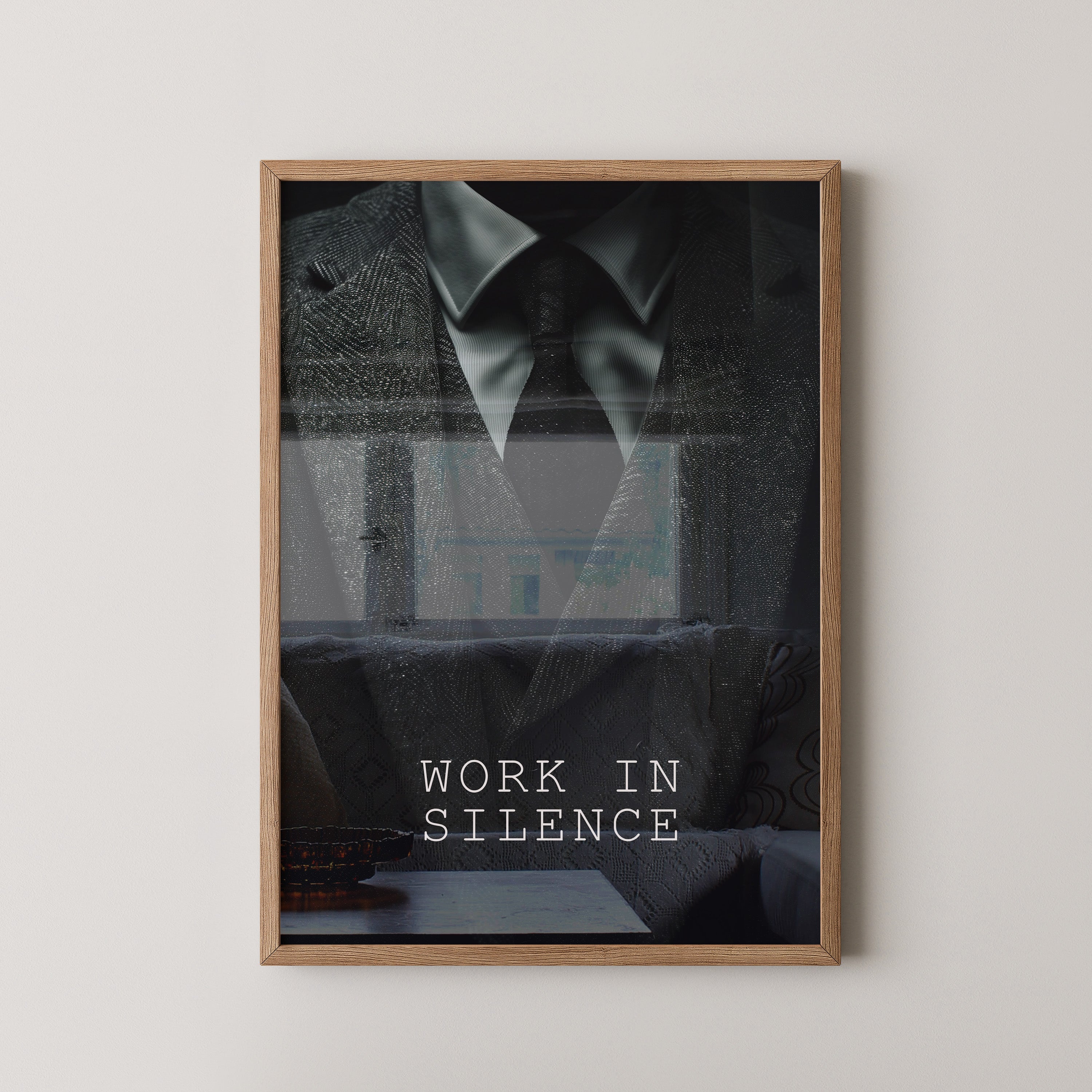 Anzug Krawatte Schwarzweiß Eleganz