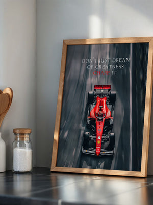 Rennwagen Draufsicht Dynamik