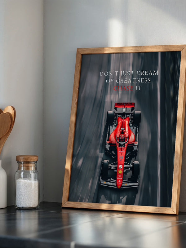 Rennwagen Draufsicht Dynamik