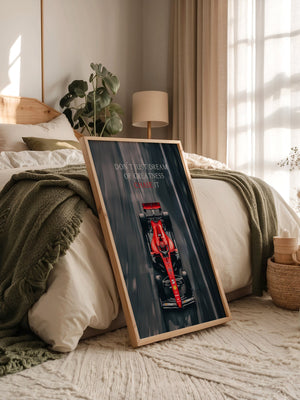 Rennwagen Draufsicht Dynamik